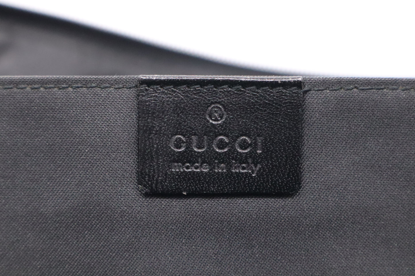 Gucci Laptop Case in Black GG Canvas