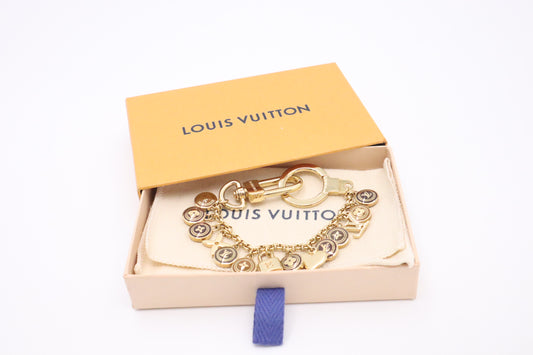 Louis Vuitton Porte Cles Chaine Pastilles Charm