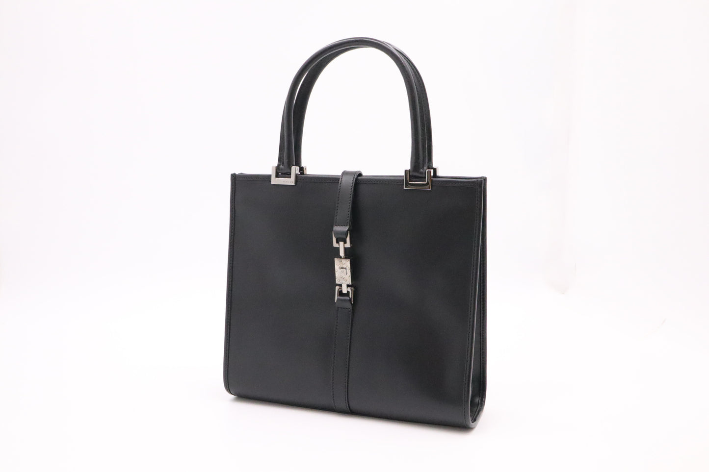 Gucci Jackie Handbag in Black Leather
