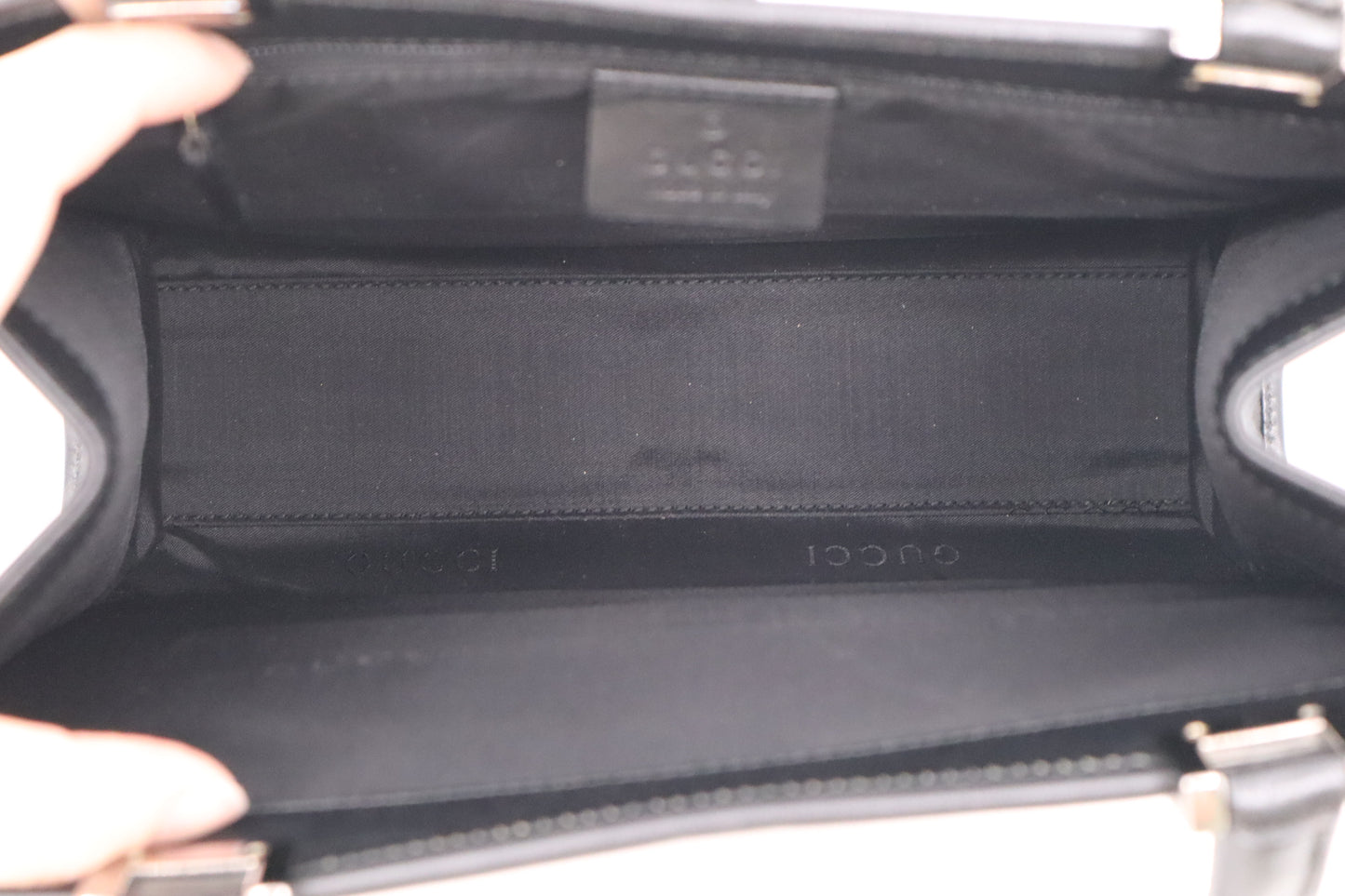 Gucci Jackie Handbag in Black Leather