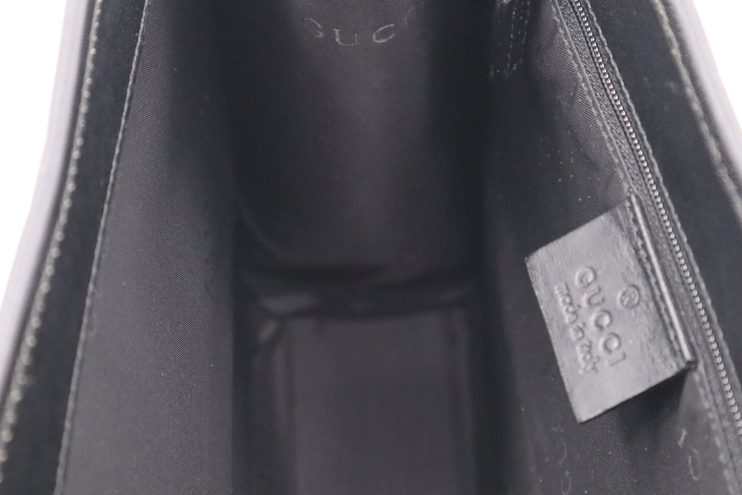 Gucci Jackie Handbag in Black Leather