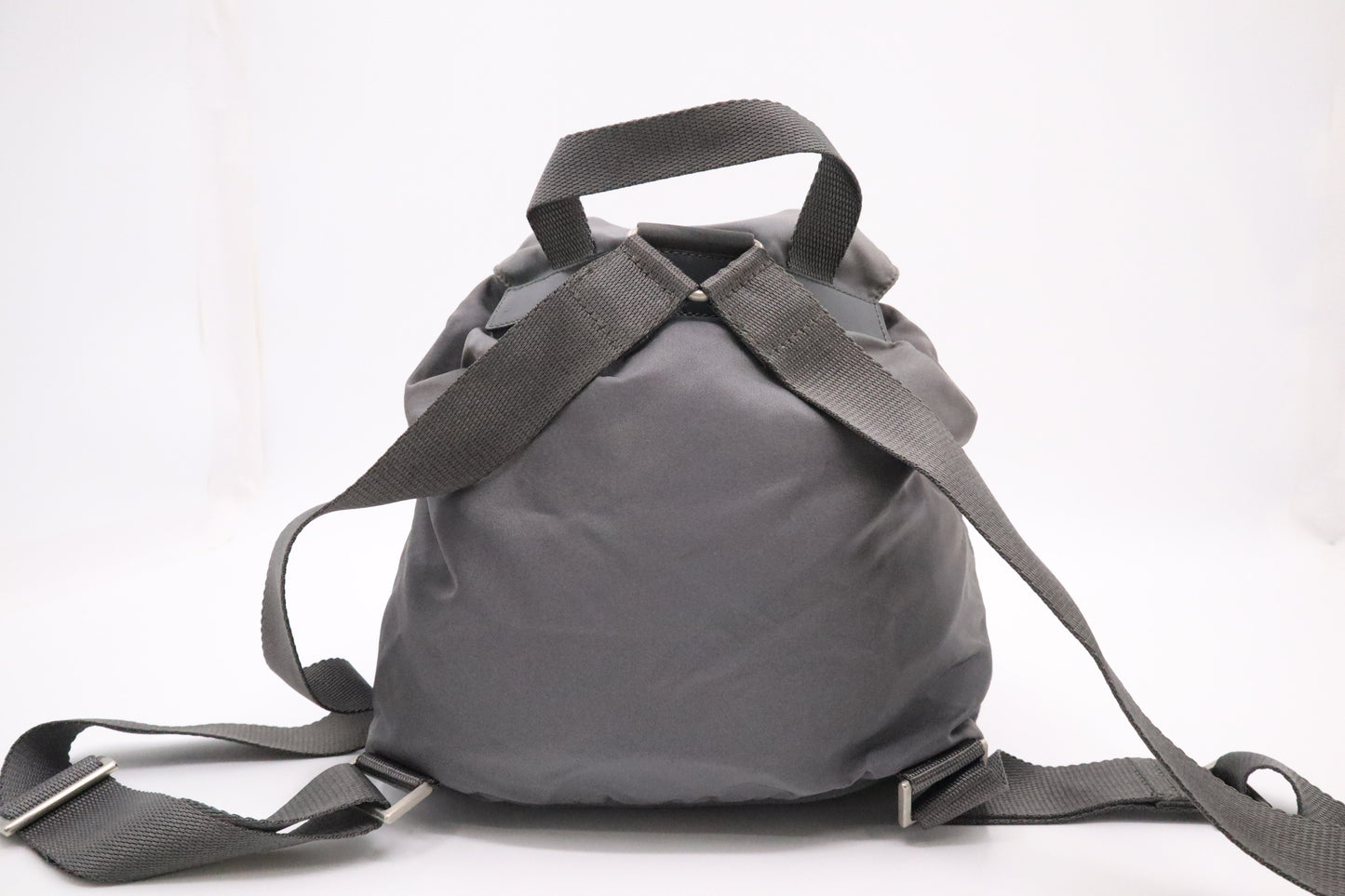 Prada Backpack in Gray Nylon