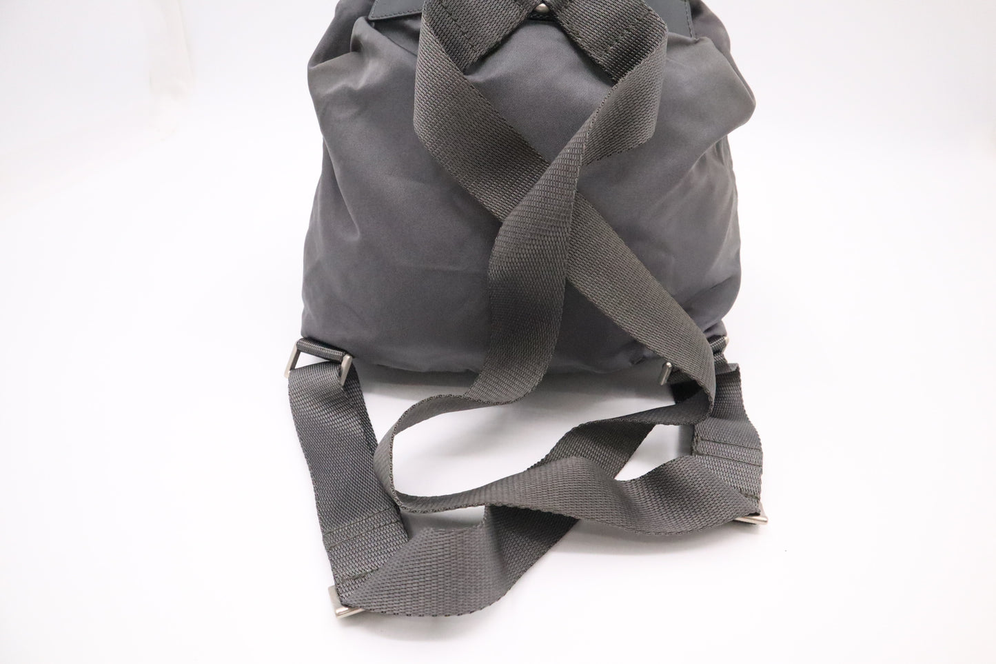 Prada Backpack in Gray Nylon