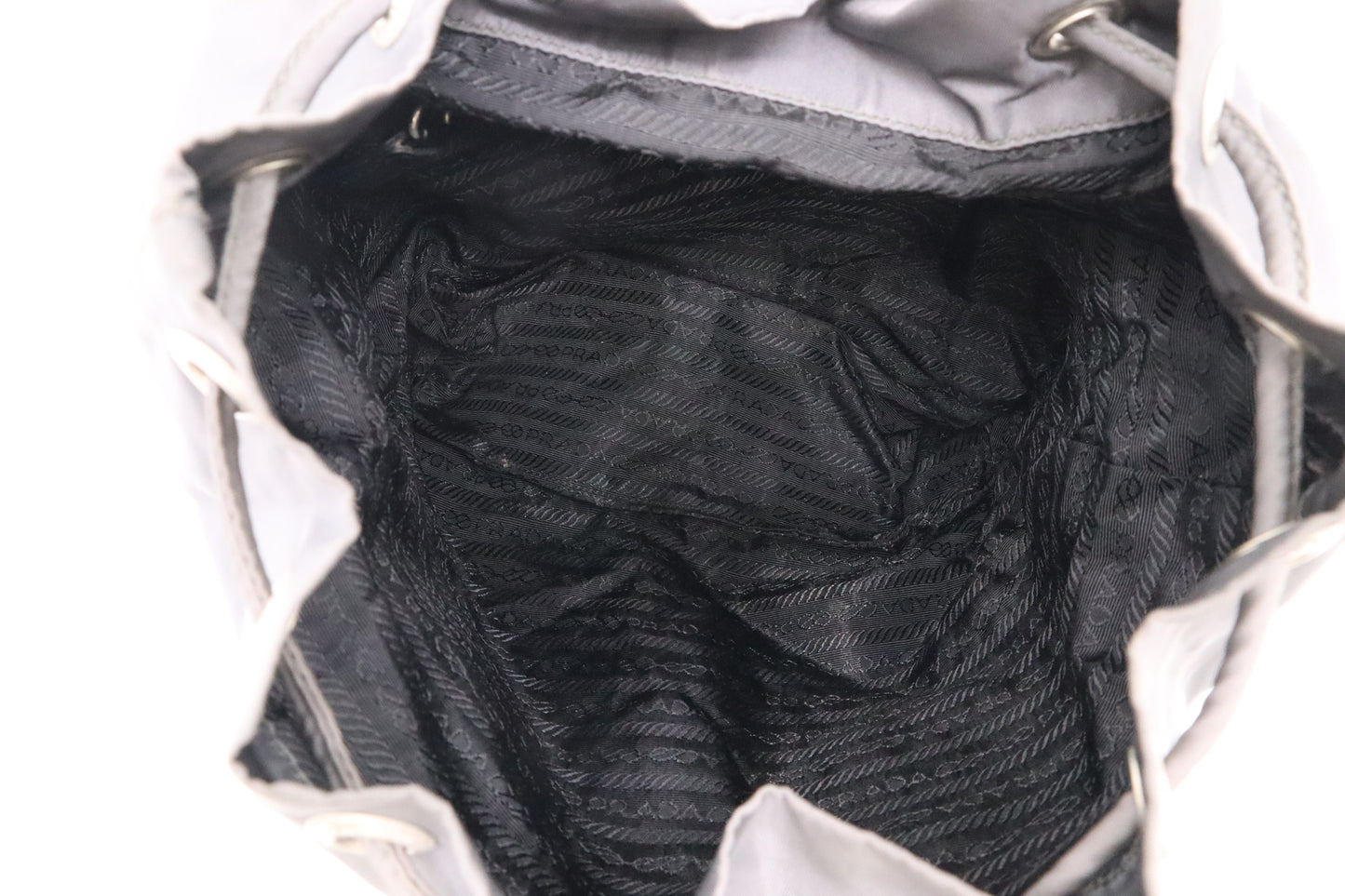 Prada Backpack in Gray Nylon