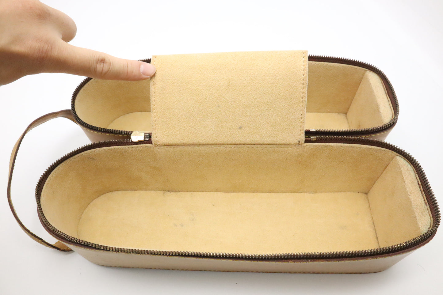 Louis Vuitton Bottle Carrier in Nomade Leather