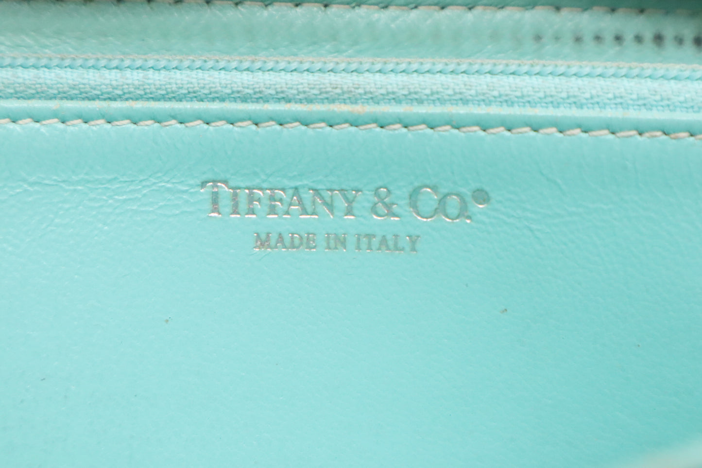 Tiffany & Co. Long Wallet in Black Leather