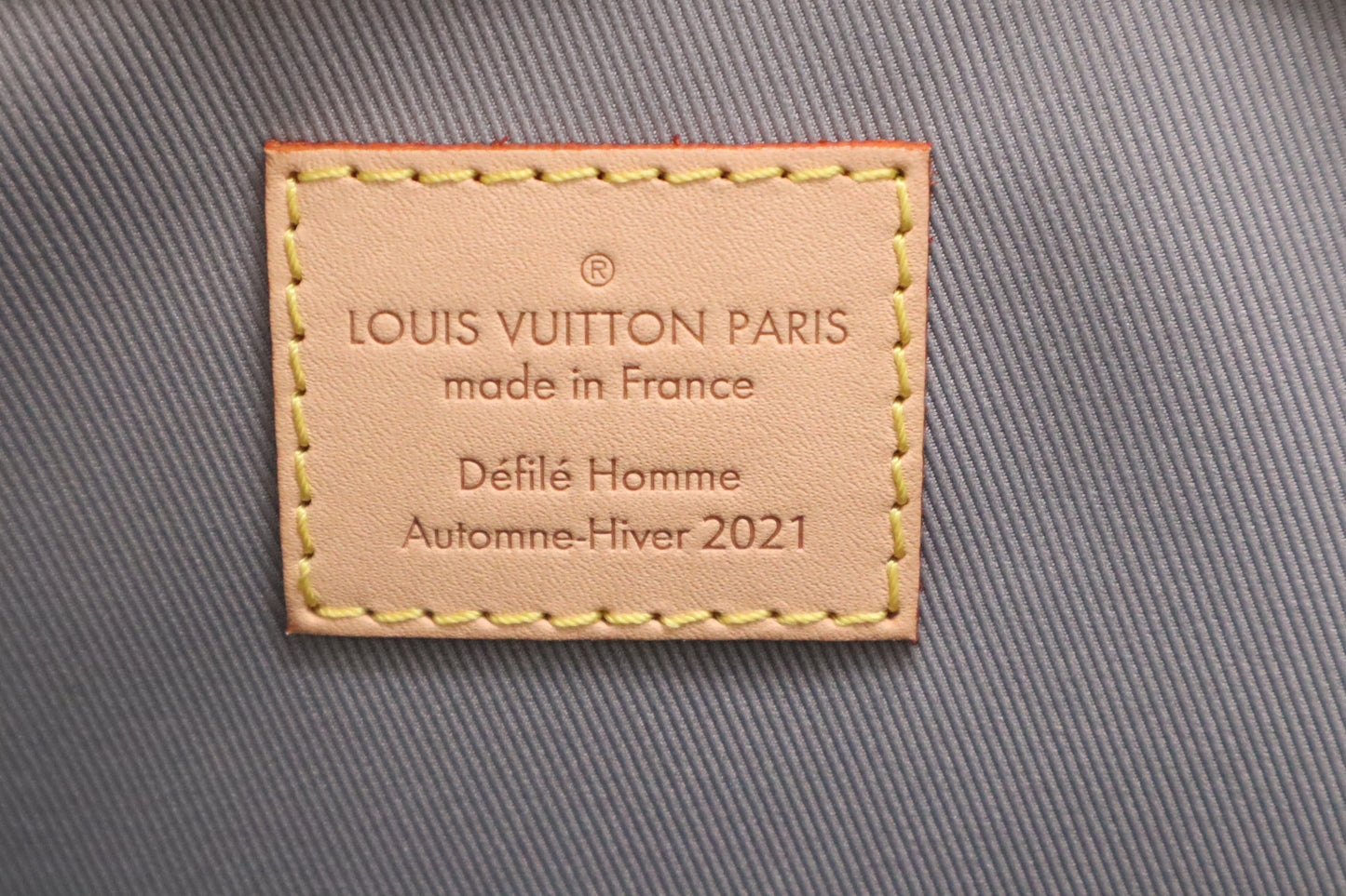 Louis Vuitton Keepall 50 Bandouliere in Silver Mirror Canvas