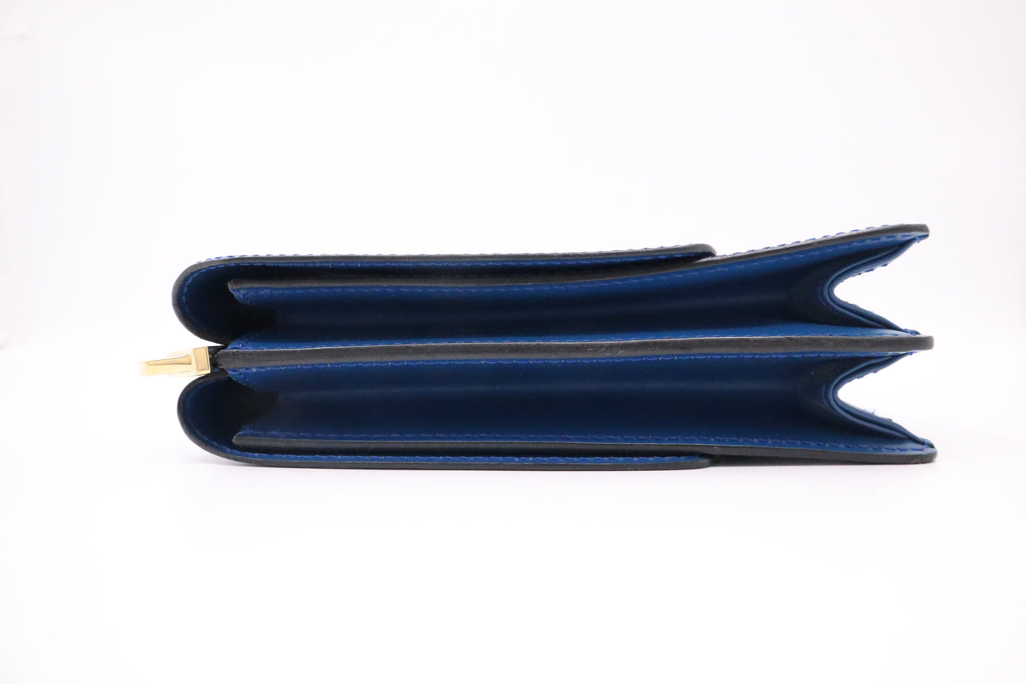 Louis Vuitton Grenelle in Epi Blue Leather