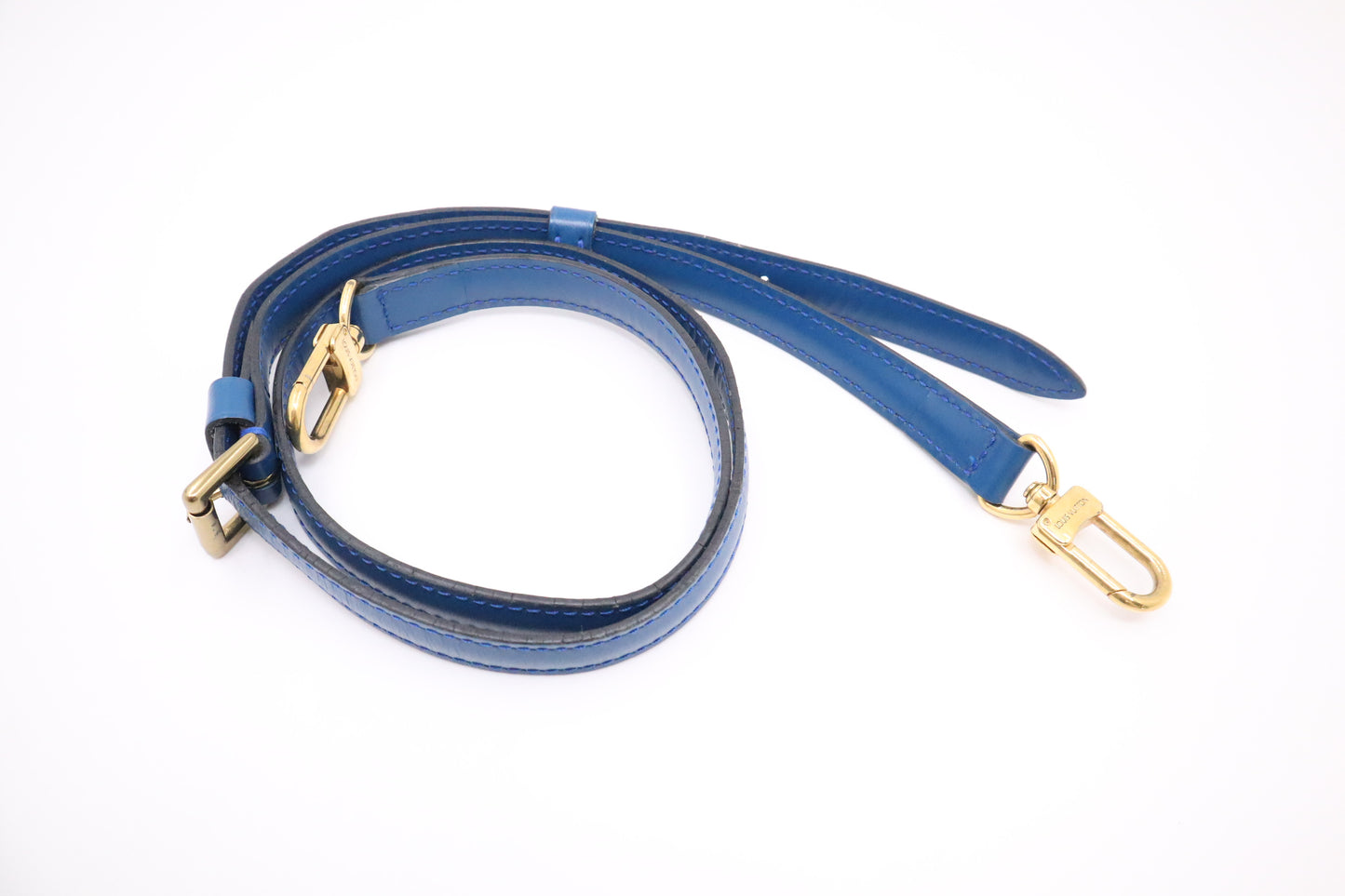 Louis Vuitton Grenelle in Epi Blue Leather