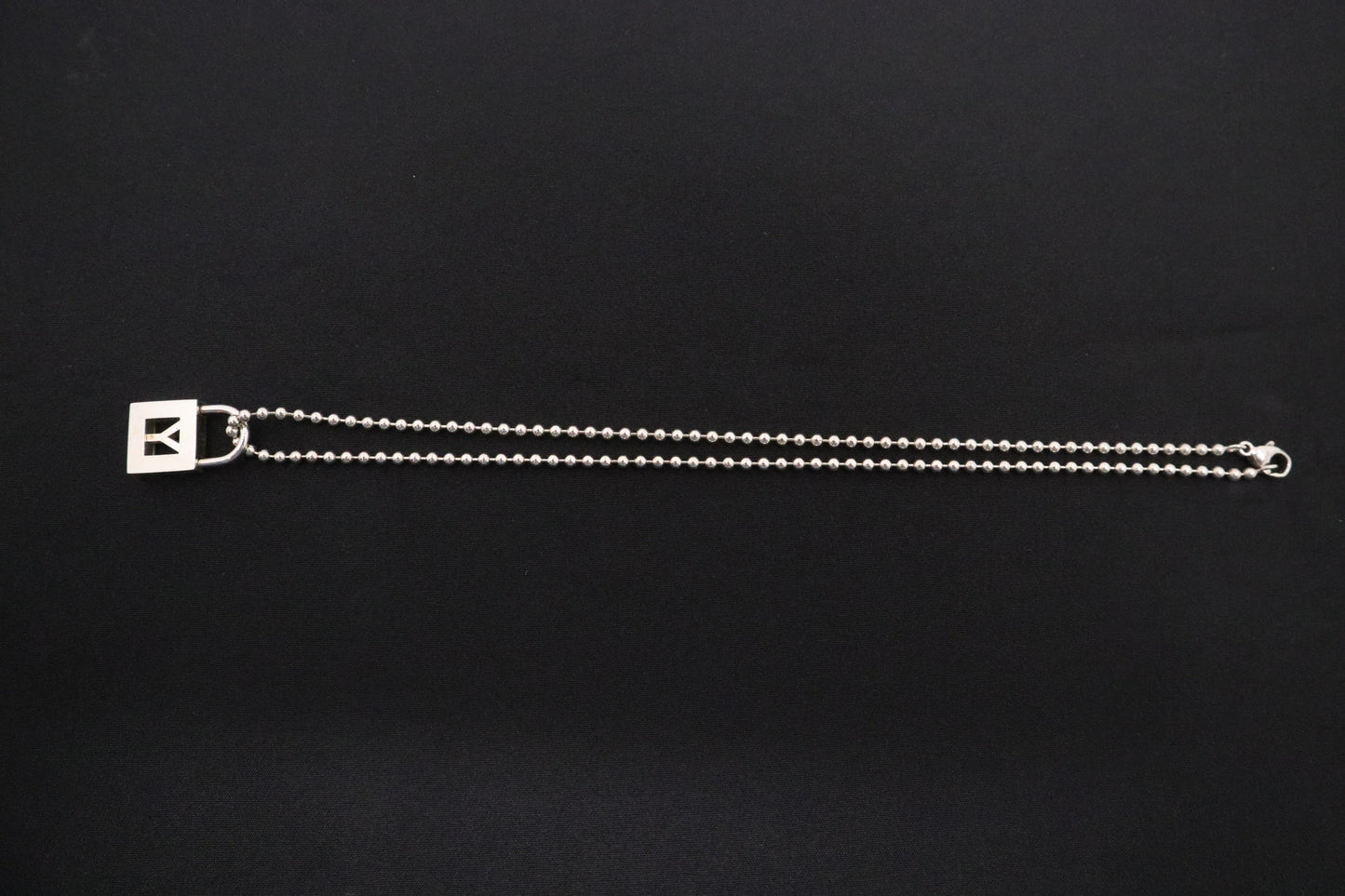 Tiffany & Co. Y Lock Necklace in Sterling Silver