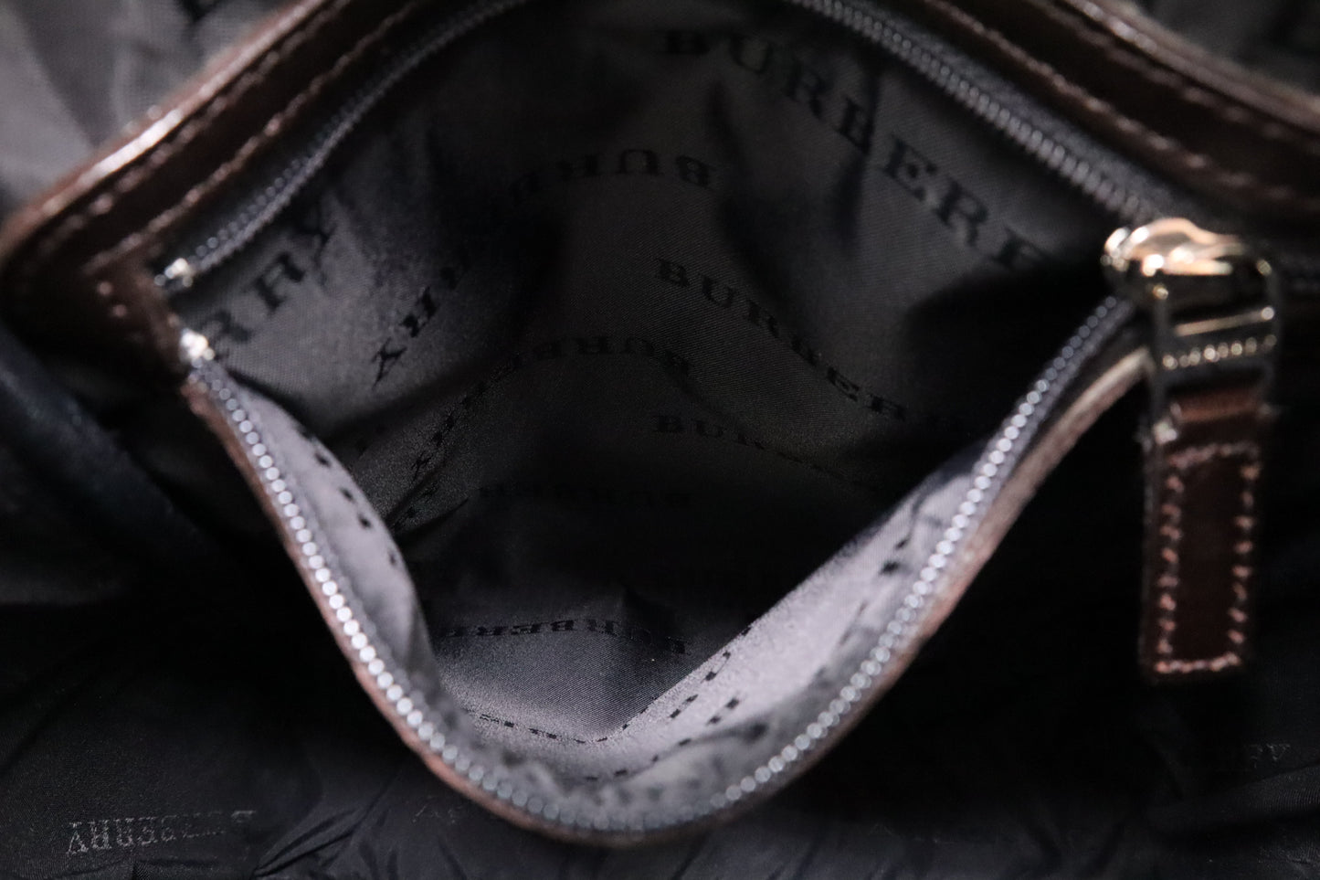 Burberry Crossbody Bag in Beige Check Canvas