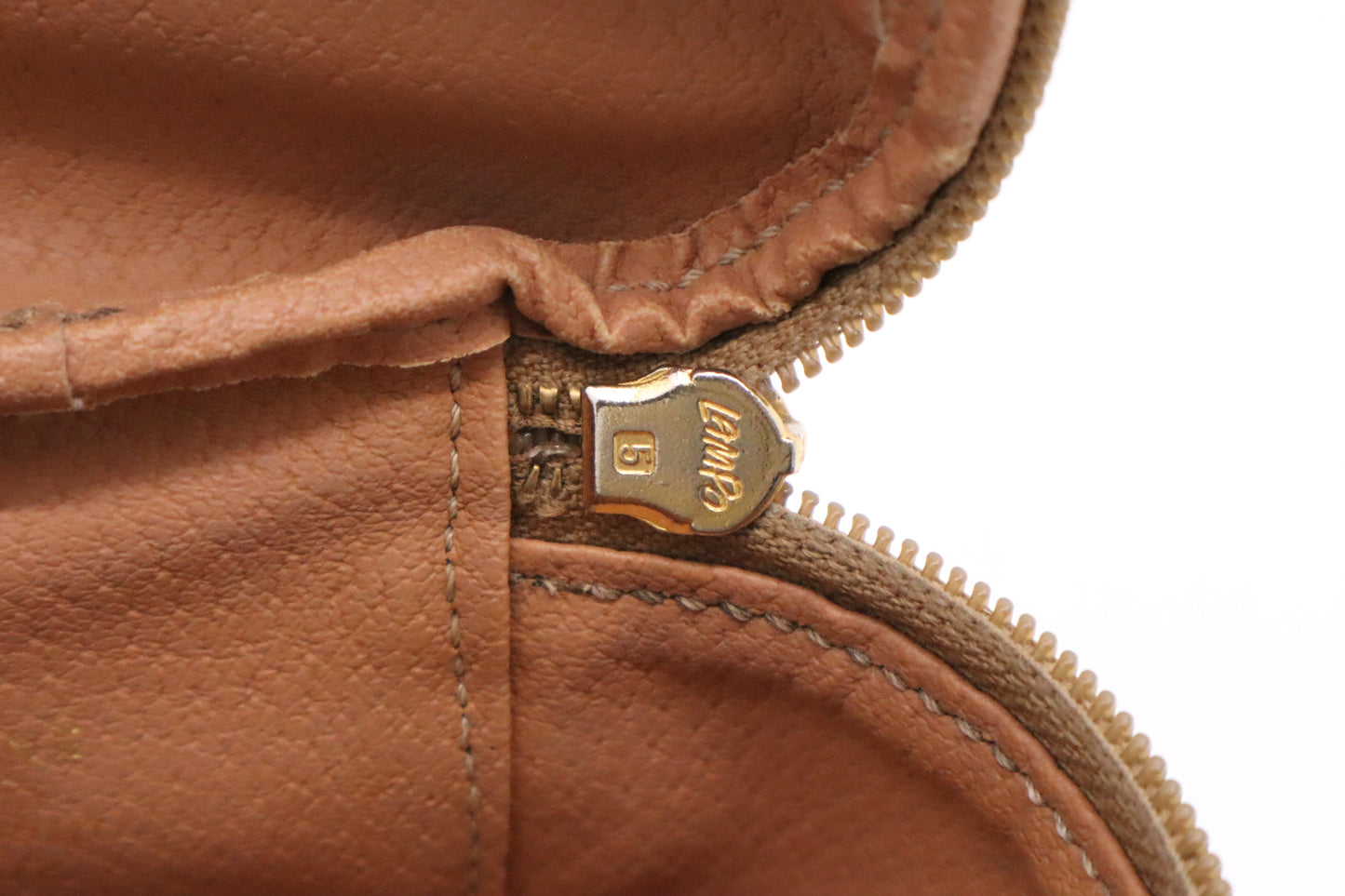Celine Mini Vanity Case in Brown Macadam Canvas