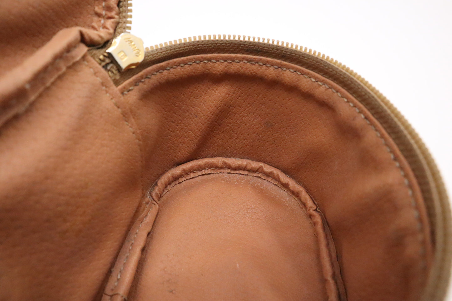 Celine Mini Vanity Case in Brown Macadam Canvas