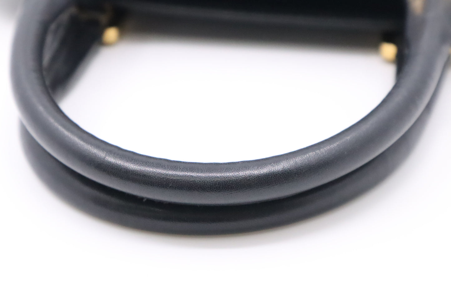 Loewe Dome Handbag in Black Leather