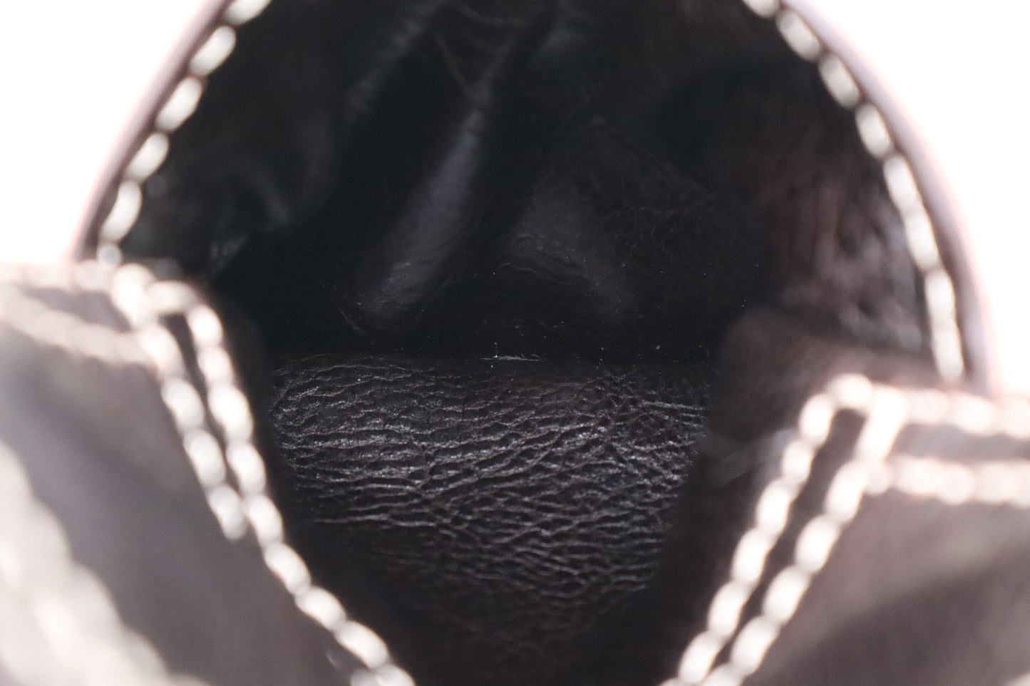 Celine Boogie Bag in Dark Brown Leather