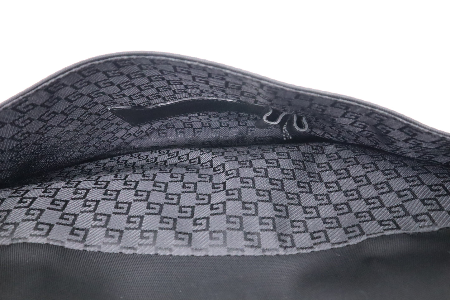 Gucci Duffle Bag in Black Canvas