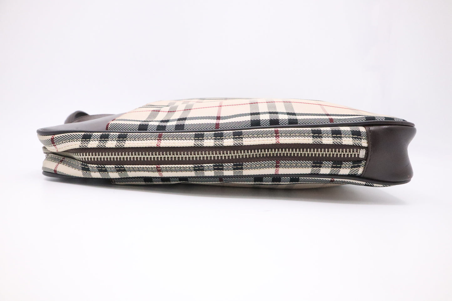 Burberry Business Bag in Beige Check Canvas