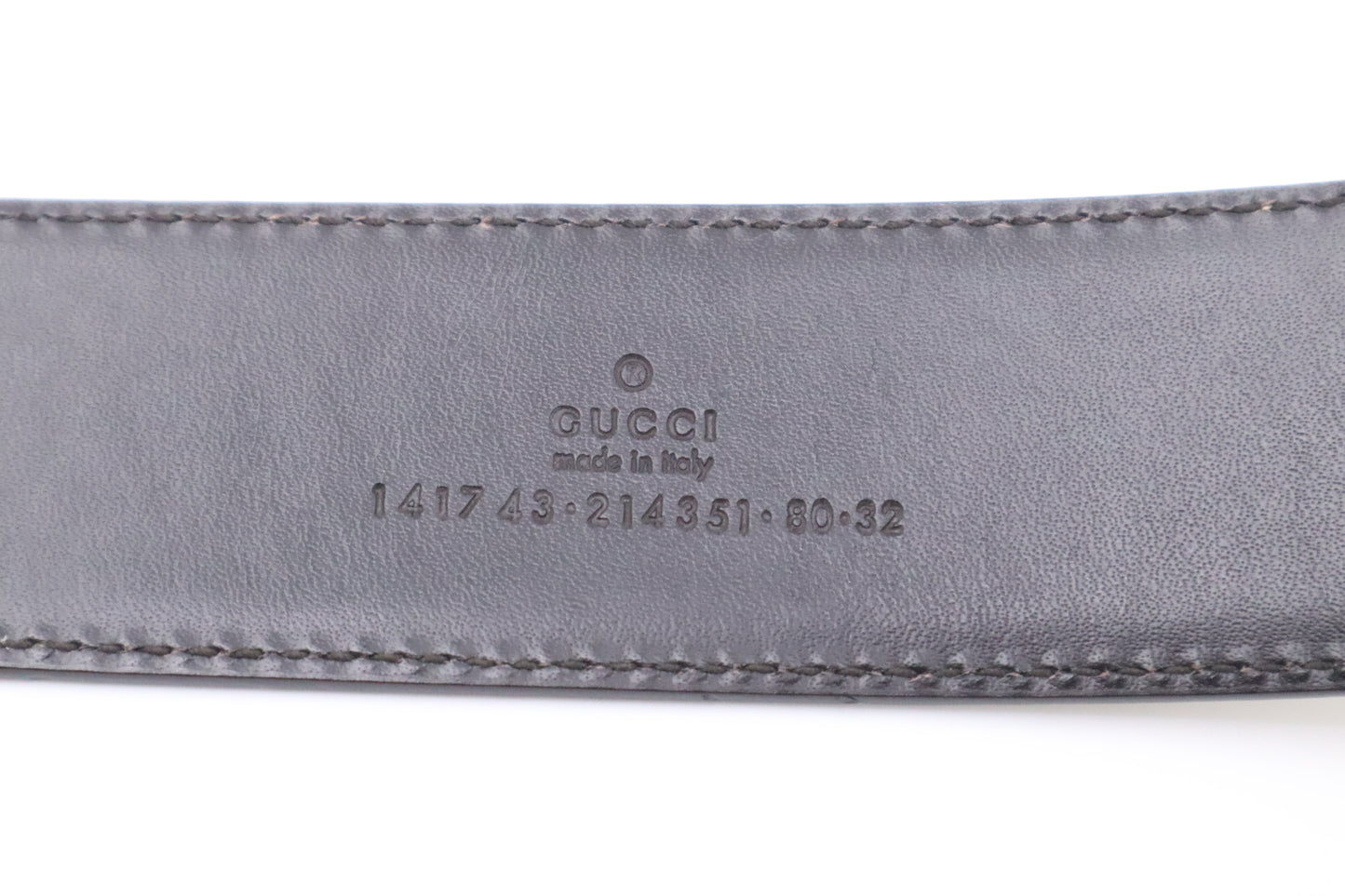 Gucci Belt in Beige Leather