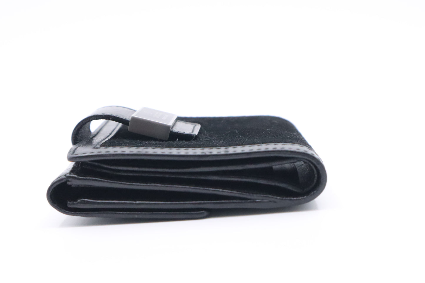 Gucci Compact Wallet in Black Leather