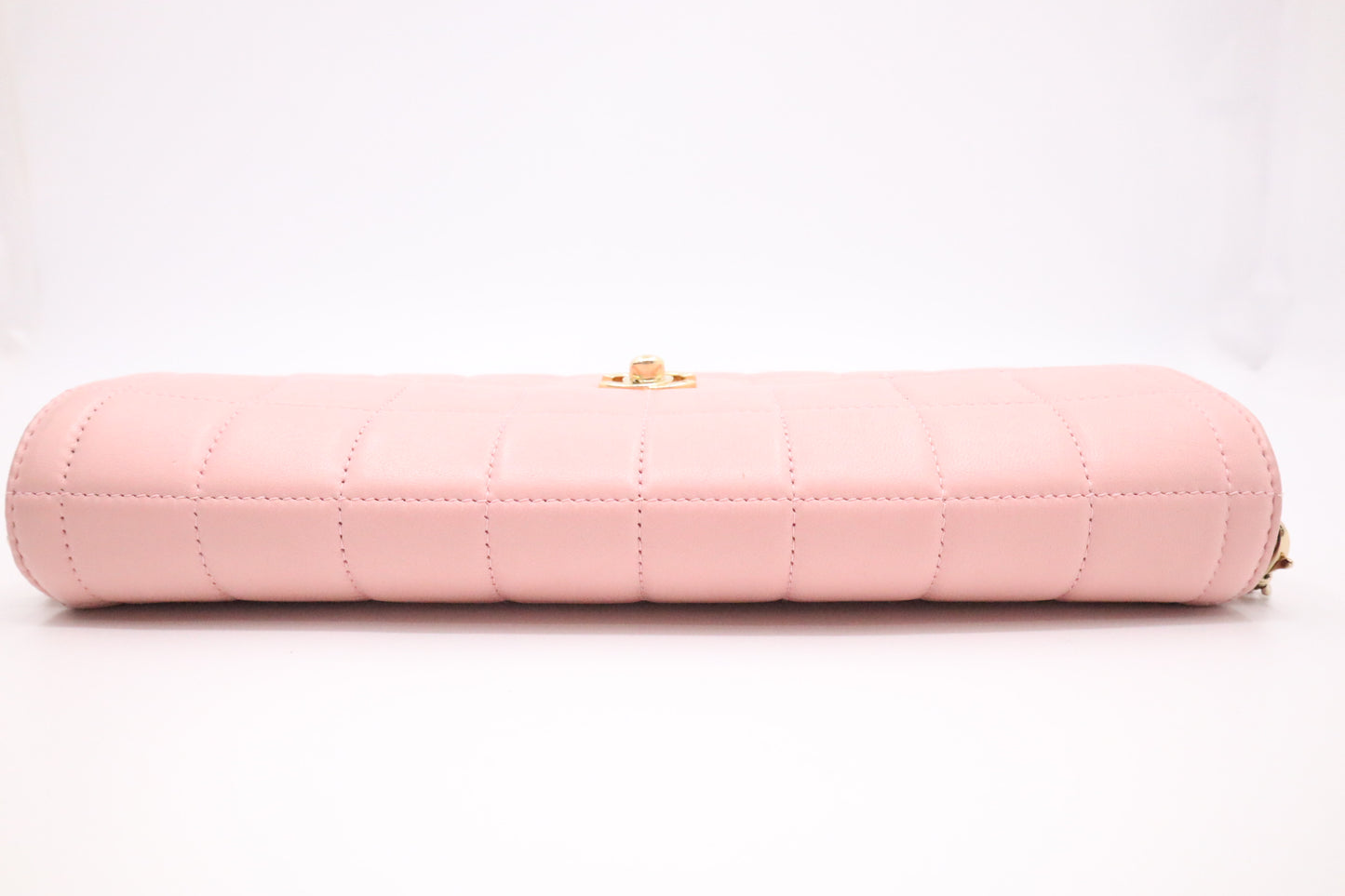 Chanel East West Shoulder Bag in Pink Leather