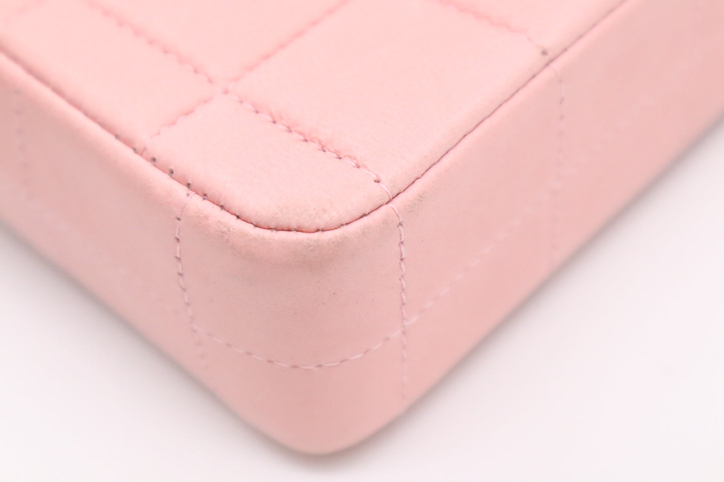 Chanel East West Shoulder Bag in Pink Leather