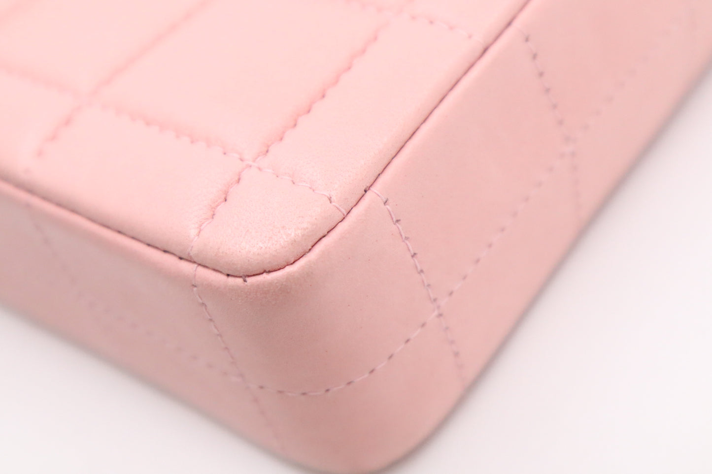 Chanel East West Shoulder Bag in Pink Leather