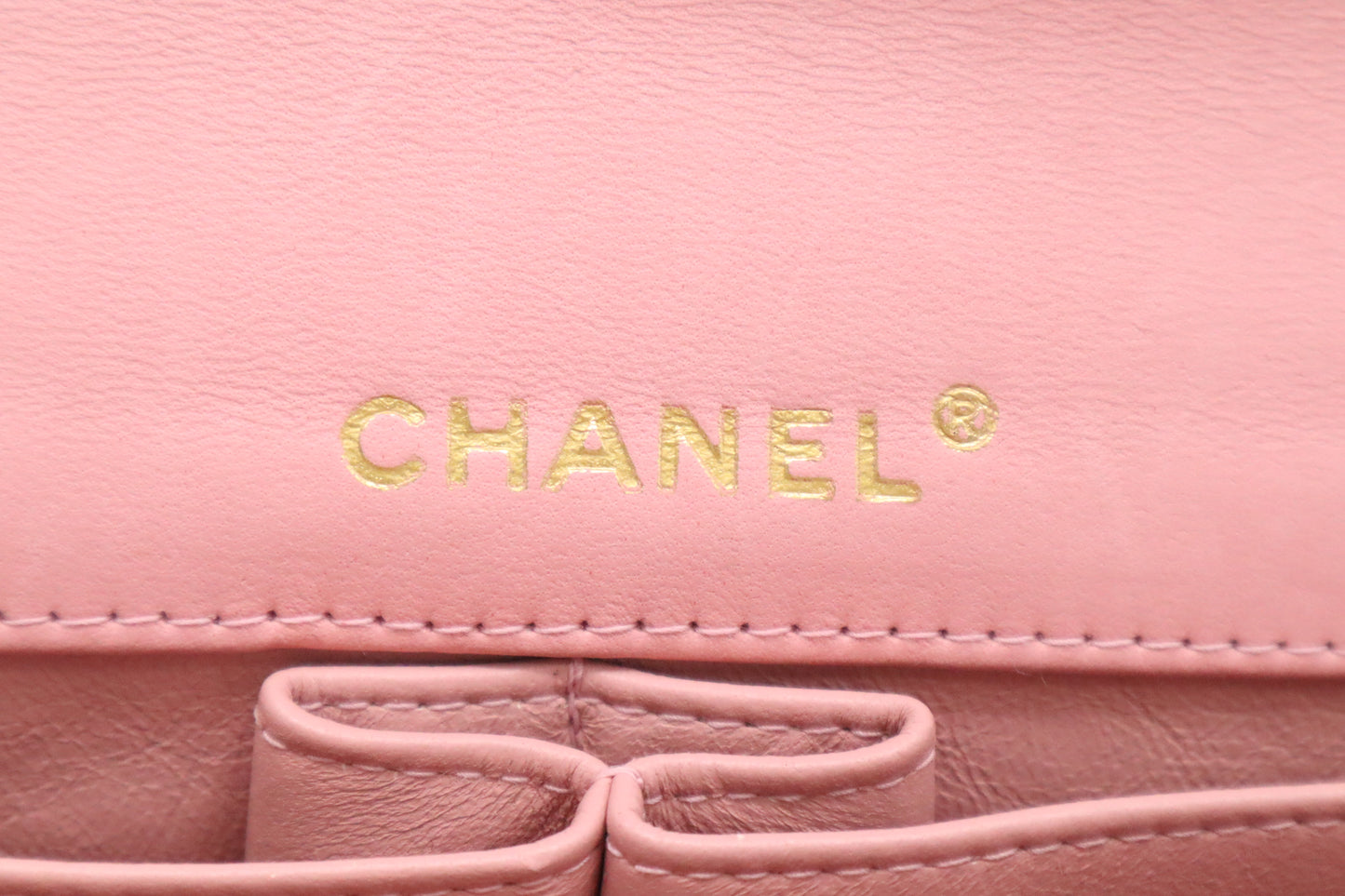 Chanel East West Shoulder Bag in Pink Leather