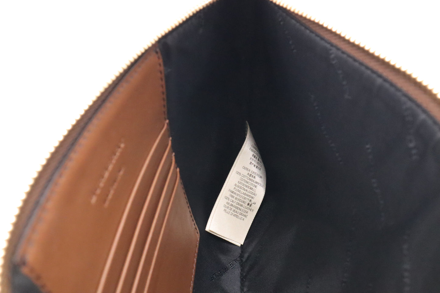 Burberry Crossbody in Brown Check Canvas