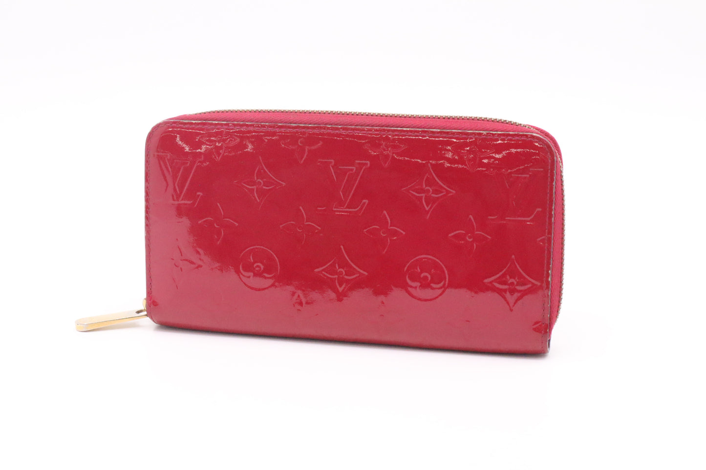 Louis Vuitton Zippy Wallet in Indian Rose Vernis Leather