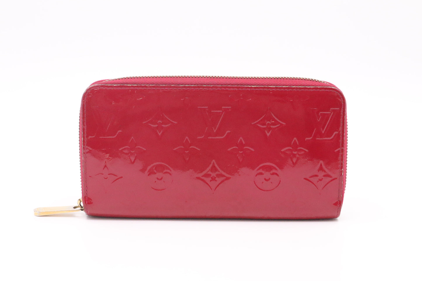 Louis Vuitton Zippy Wallet in Indian Rose Vernis Leather
