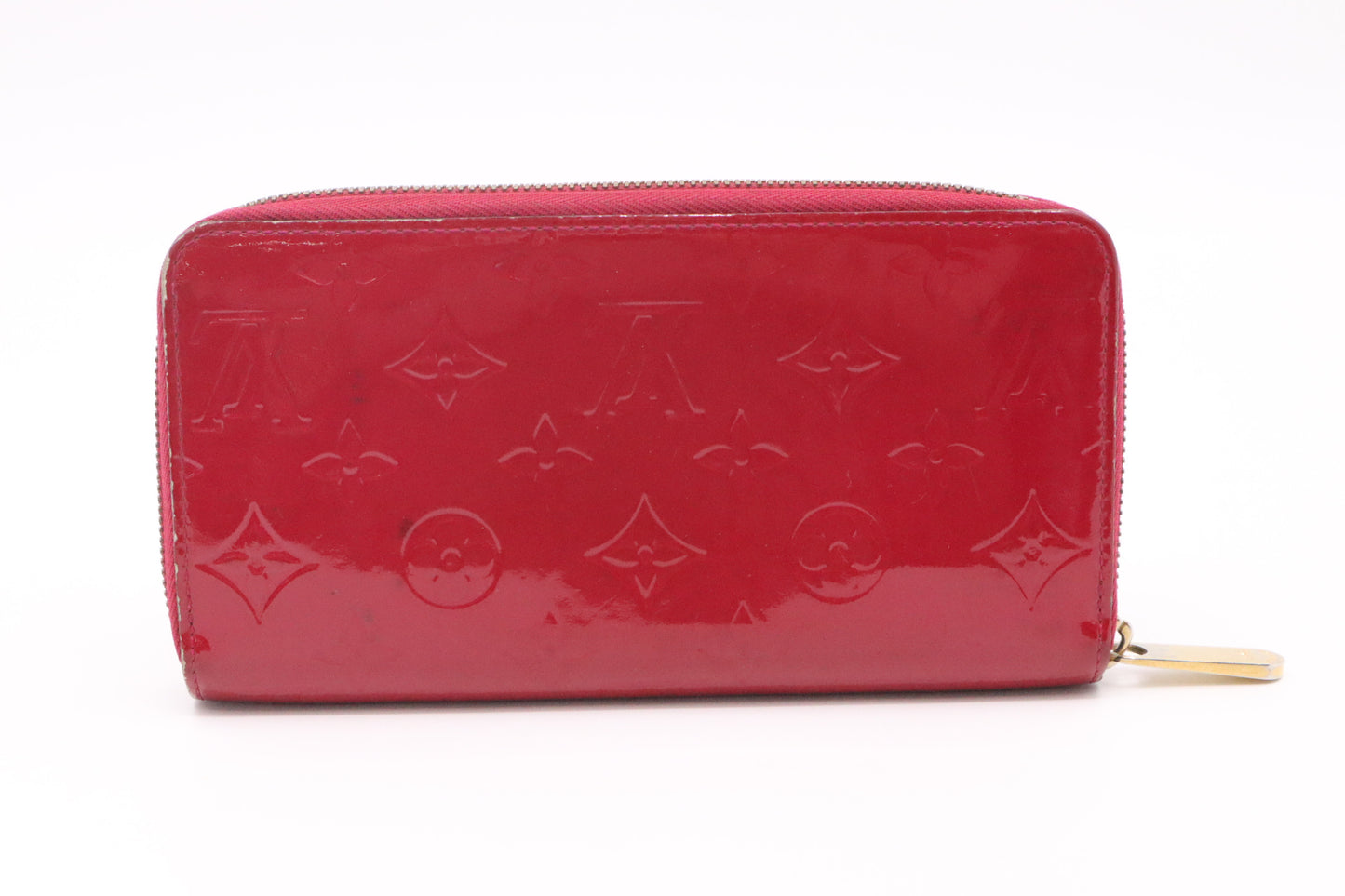 Louis Vuitton Zippy Wallet in Indian Rose Vernis Leather