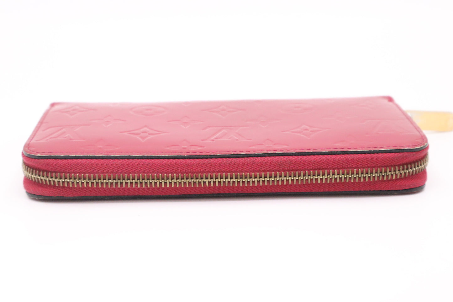 Louis Vuitton Zippy Wallet in Indian Rose Vernis Leather