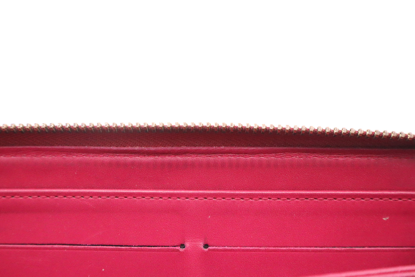 Louis Vuitton Zippy Wallet in Indian Rose Vernis Leather