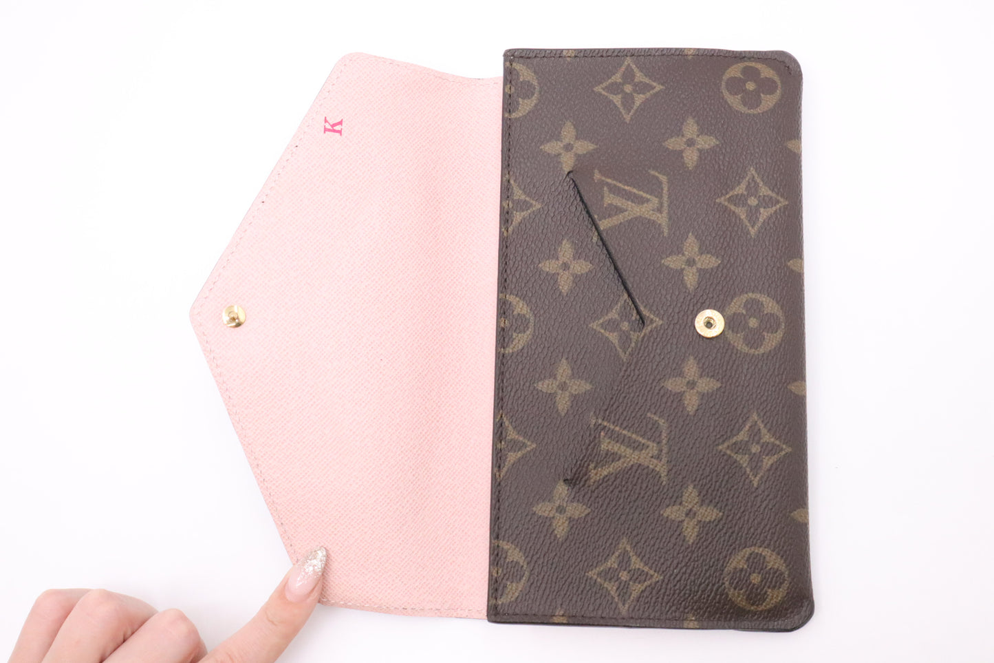 Louis Vuitton Jeanne Wallet in Monogram Canvas