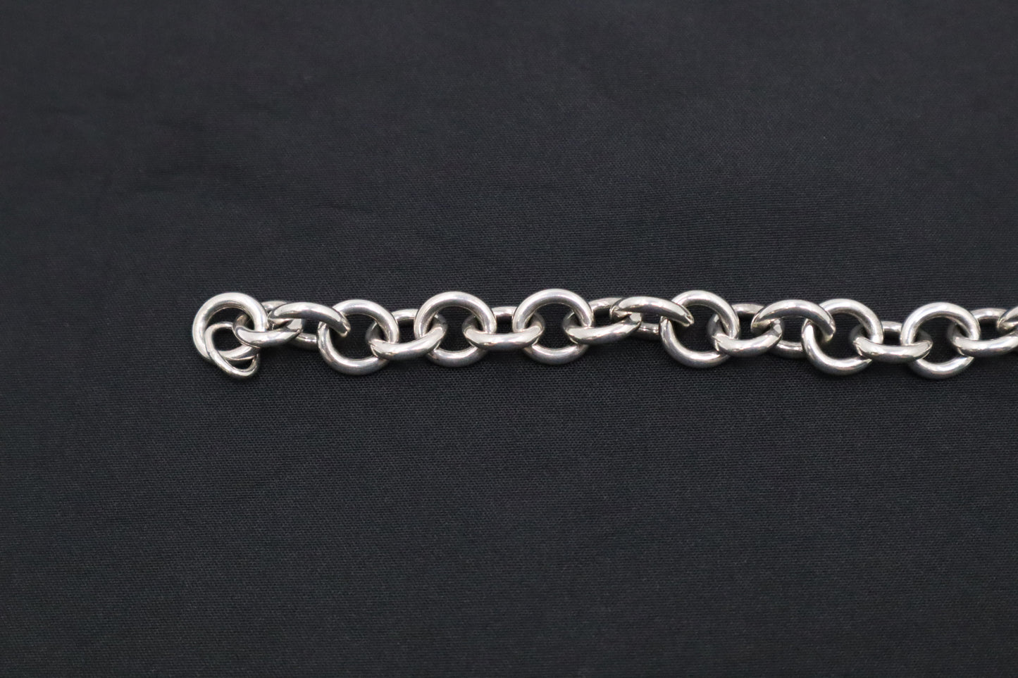 Tiffany&Co. Heart Tag Blank Bracelet in Sterling Silver