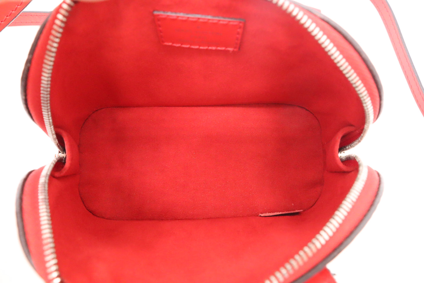 Louis Vuitton Nano Alma BB in Red Epi Leather