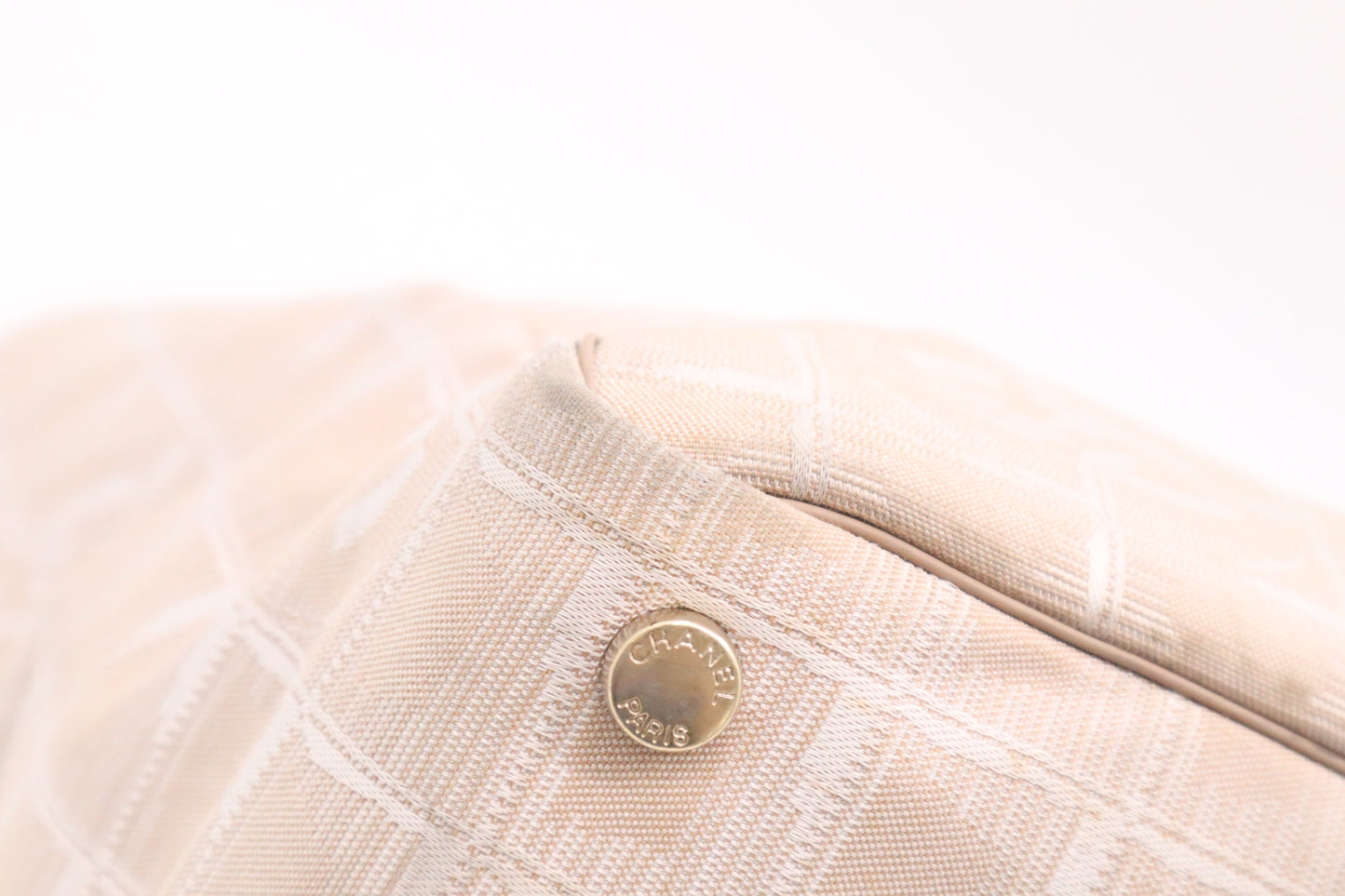 Chanel Tote Bag in Beige New Travel Line Canvas