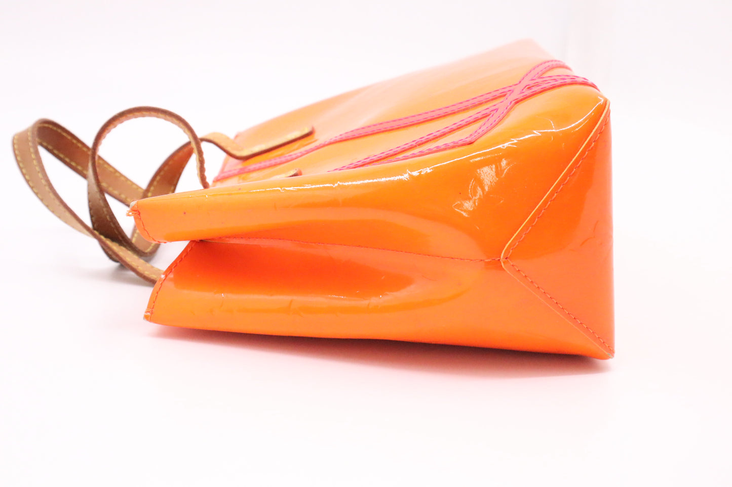 Louis Vuitton Reade PM in Orange Vernis