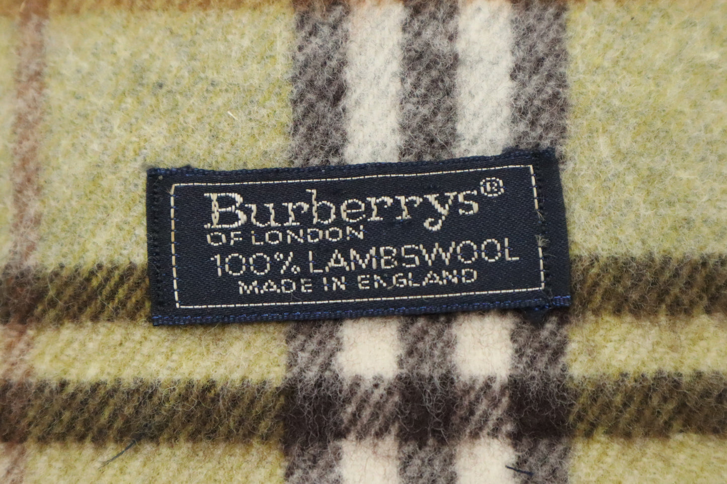 Burberry Scarf in Green Cashmere