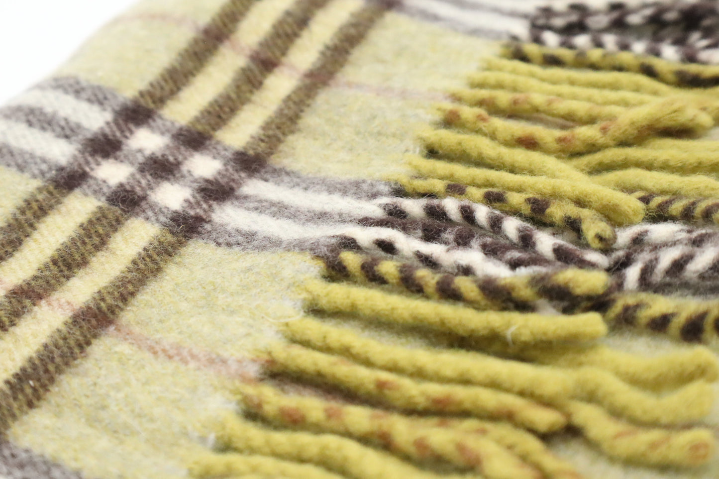 Burberry Scarf in Green Cashmere