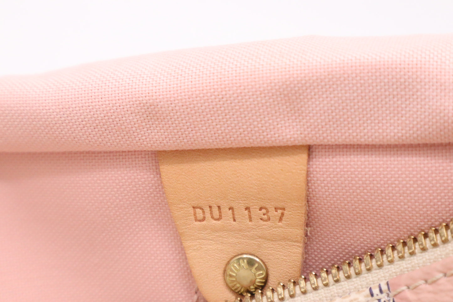Louis Vuitton Speedy 30 Bandoulier in Tahitienne Damier Azur Canvas