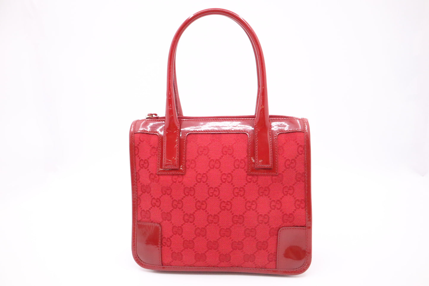 Gucci Handbag in Red GG Canvas