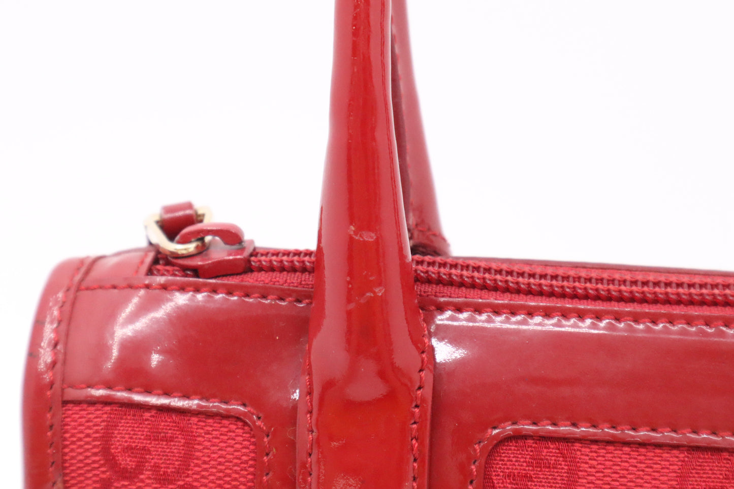 Gucci Handbag in Red GG Canvas