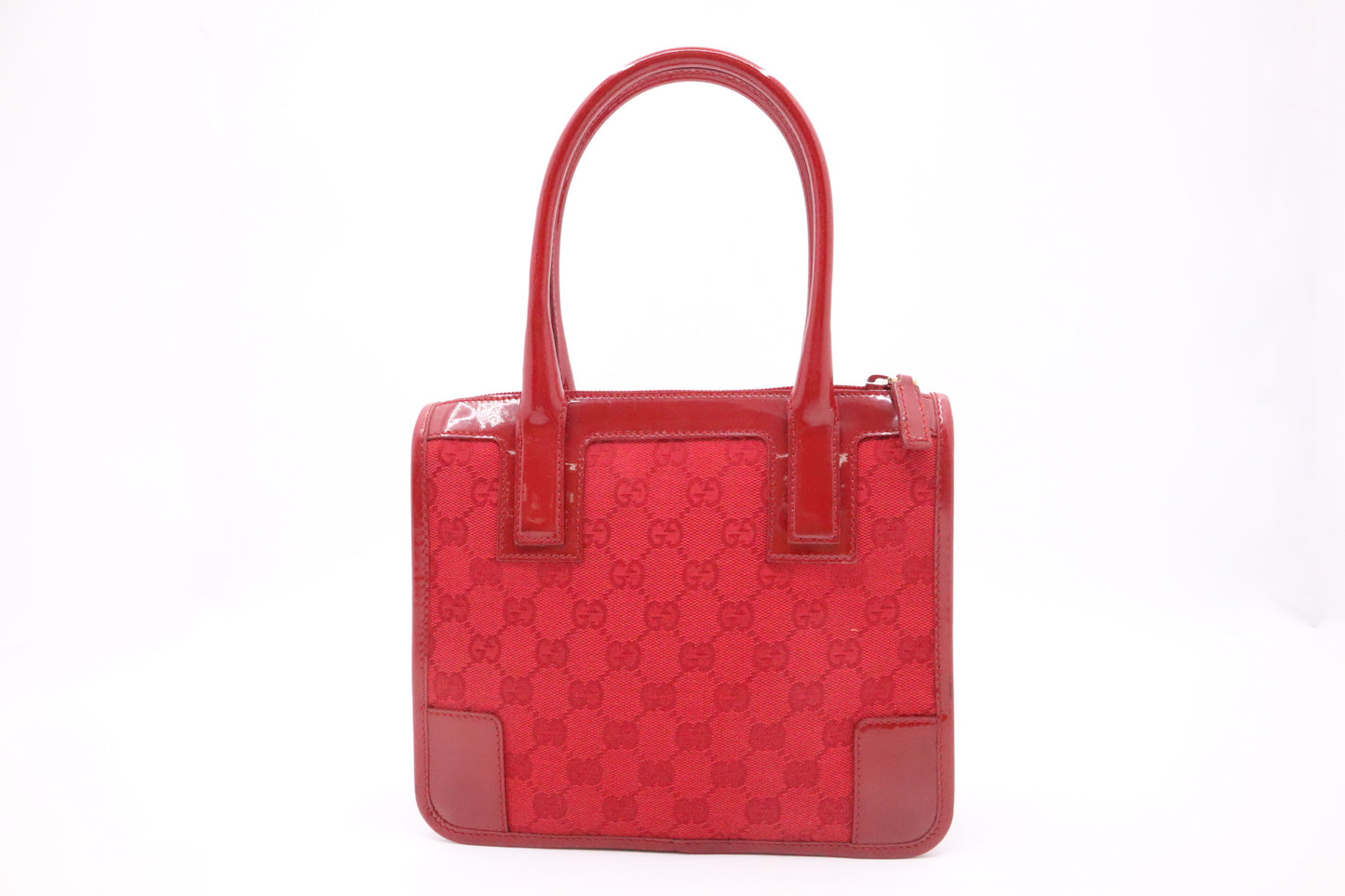 Gucci Handbag in Red GG Canvas