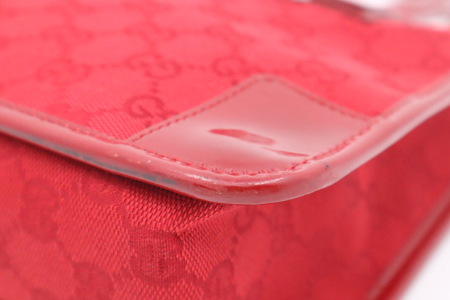 Gucci Handbag in Red GG Canvas