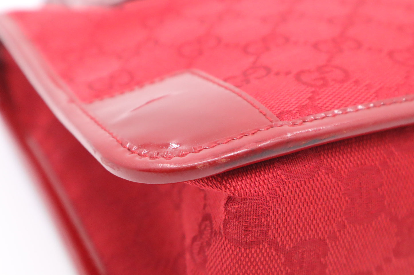 Gucci Handbag in Red GG Canvas