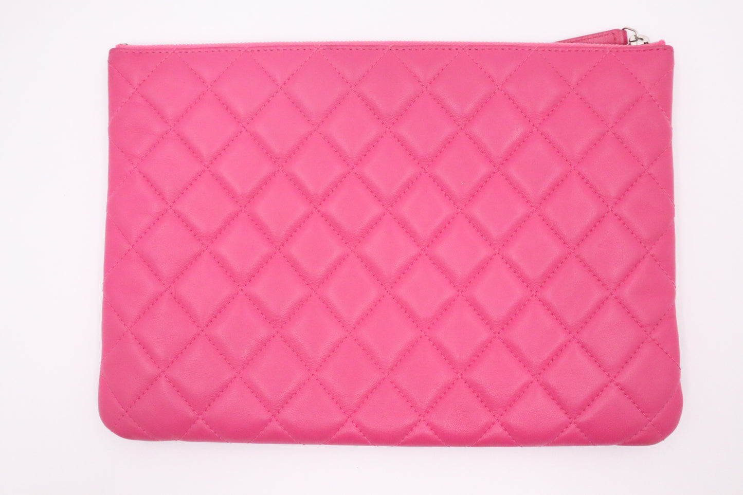 Chanel Medium O Case in Pink Matelasse Leather