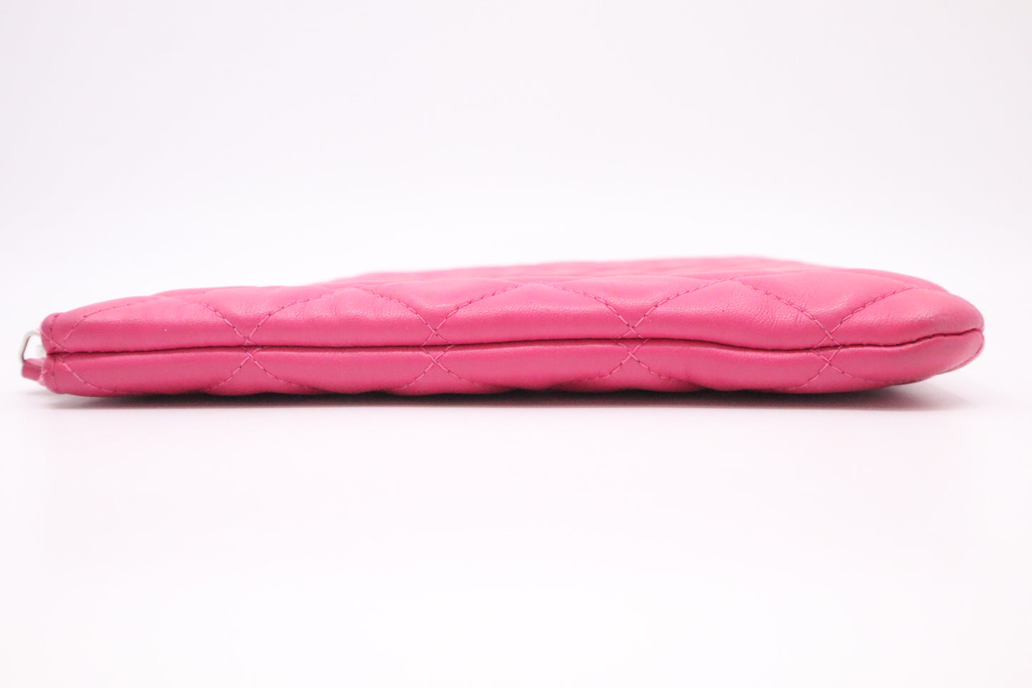 Chanel Medium O Case in Pink Matelasse Leather