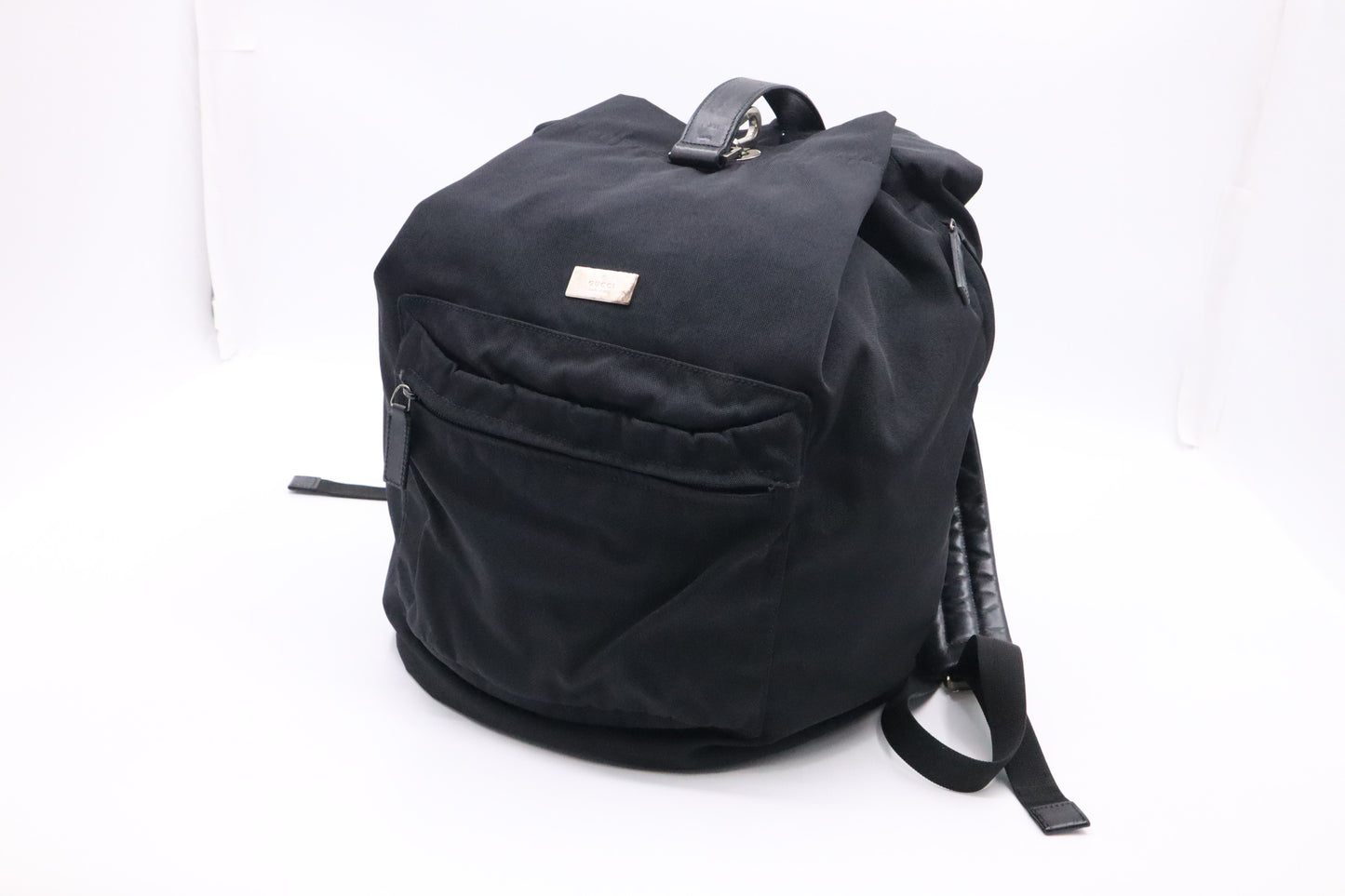 Gucci Backpack in Black Canvas