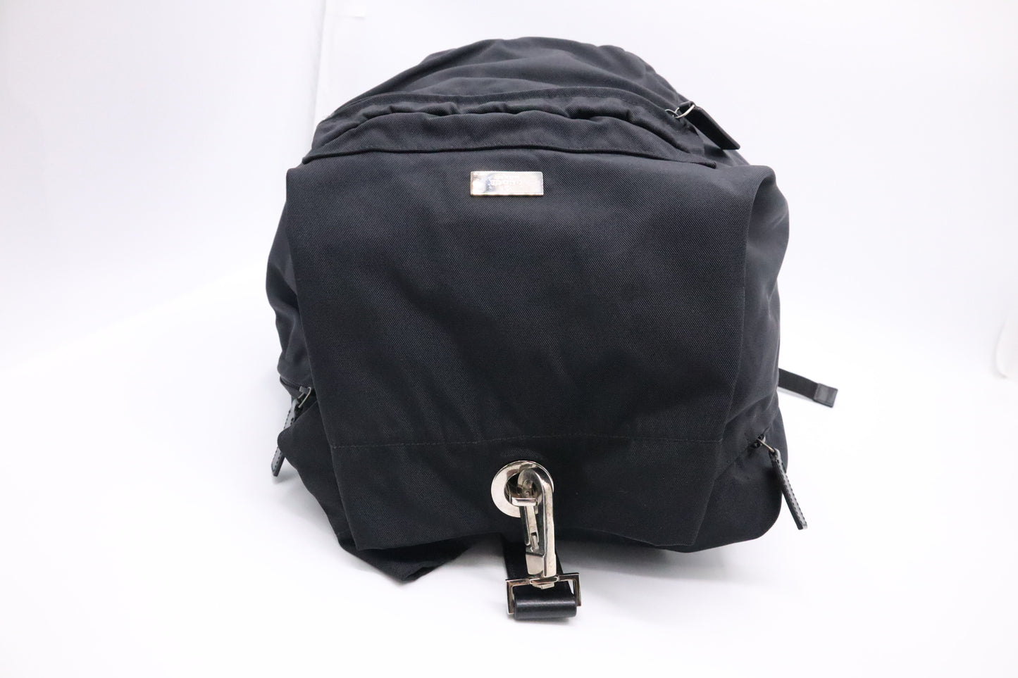 Gucci Backpack in Black Canvas
